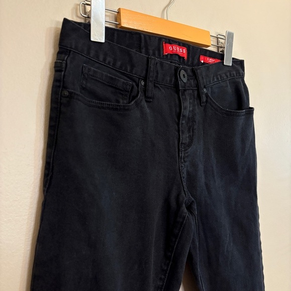 Guess Black Slim Straight Leg Jeans 29x32 - Picture 4 of 16